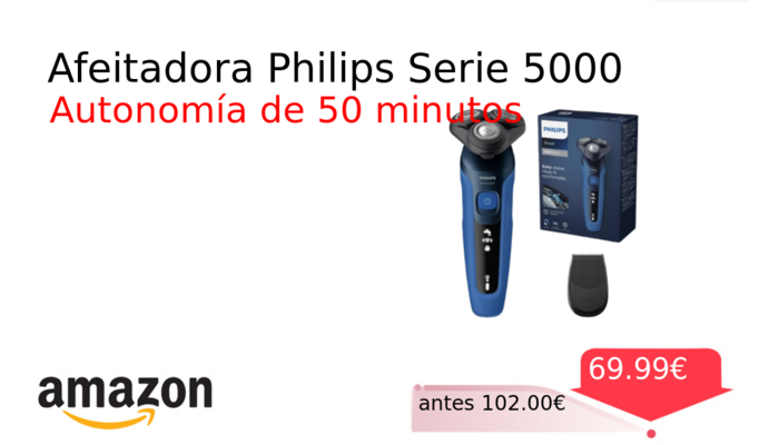Afeitadora Philips Serie 5000