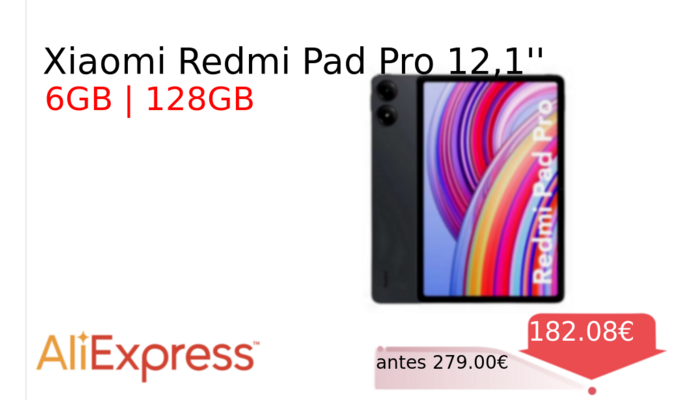Xiaomi Redmi Pad Pro 12,1''