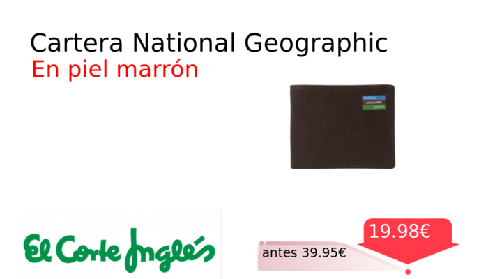 Cartera National Geographic
