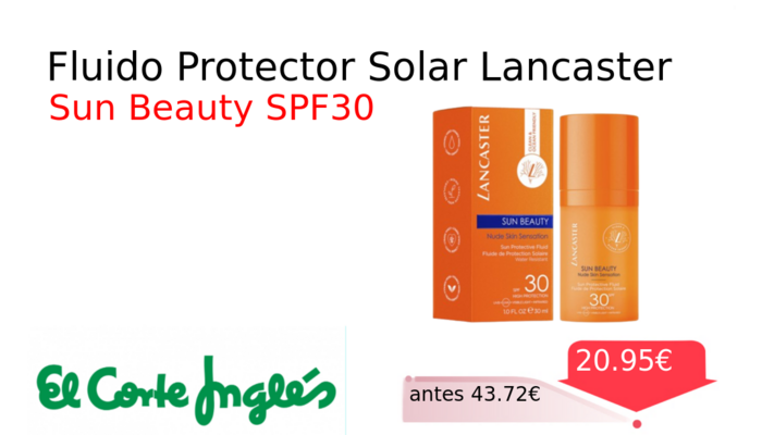 Fluido Protector Solar Lancaster