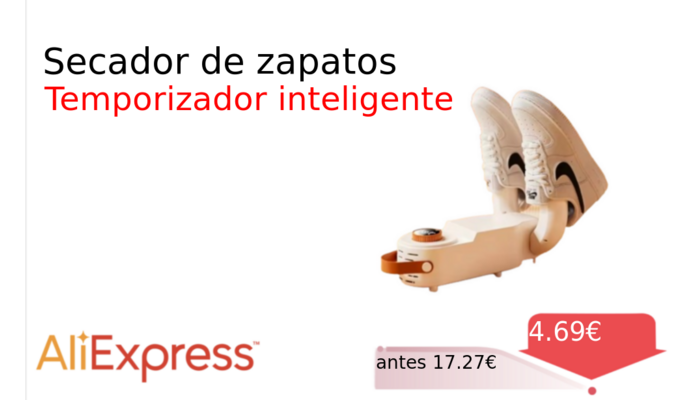Secador de zapatos