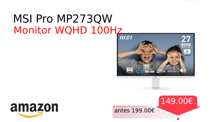 MSI Pro MP273QW 