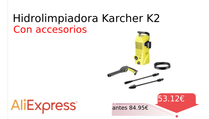 Hidrolimpiadora Karcher K2