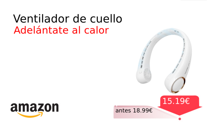 Ventilador de cuello