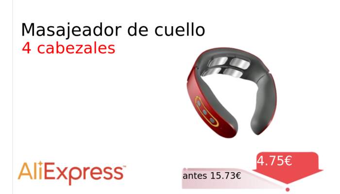 Masajeador de cuello