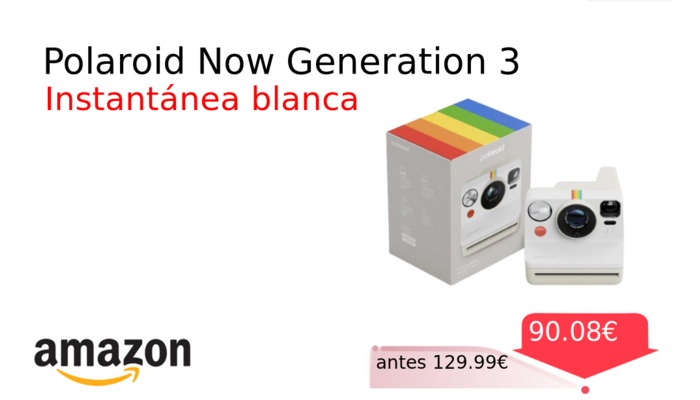 Polaroid Now Generation 3