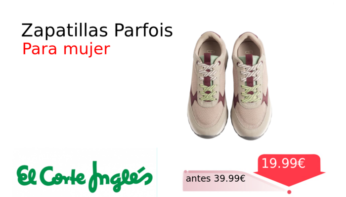 Zapatillas Parfois