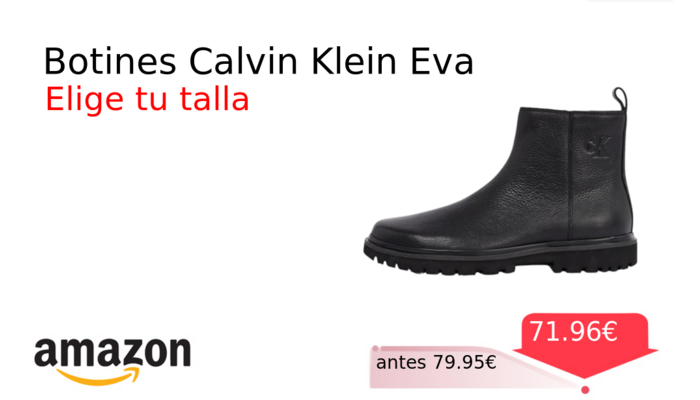 Botines Calvin Klein Eva