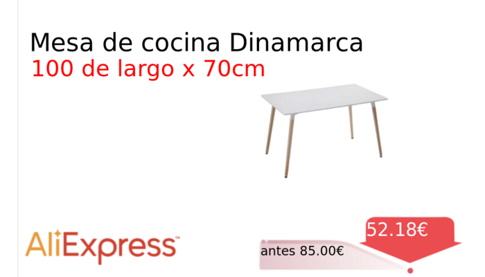 Mesa de cocina Dinamarca