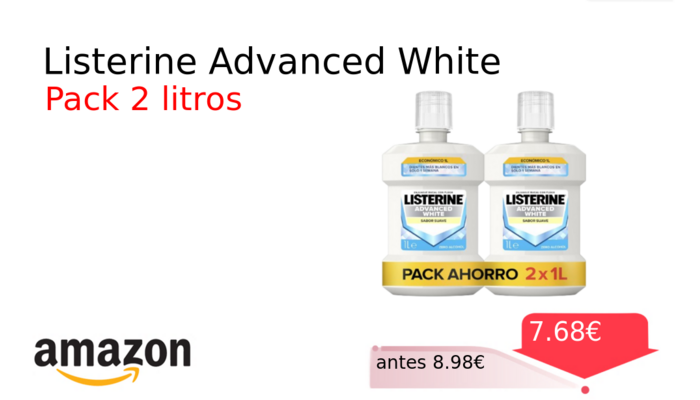 Listerine Advanced White