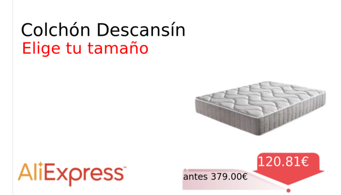 Colchón Descansín