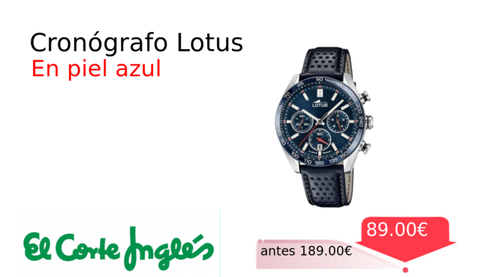 Cronógrafo Lotus
