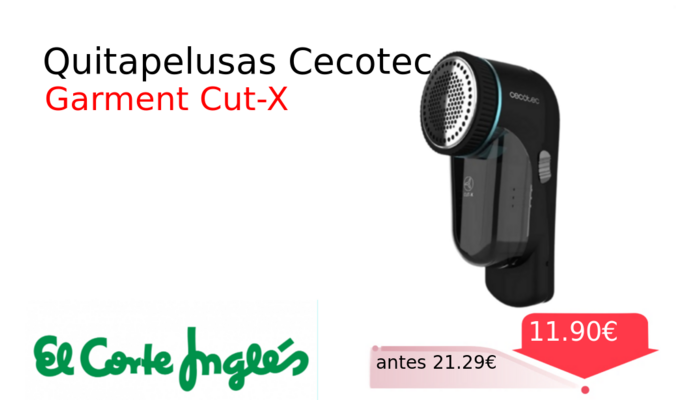 Quitapelusas Cecotec