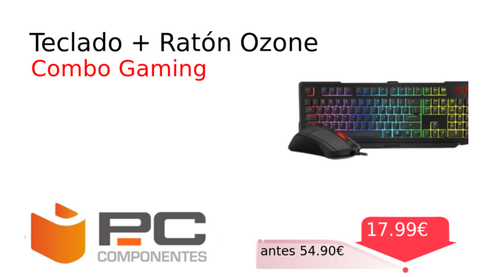 Teclado + Ratón Ozone