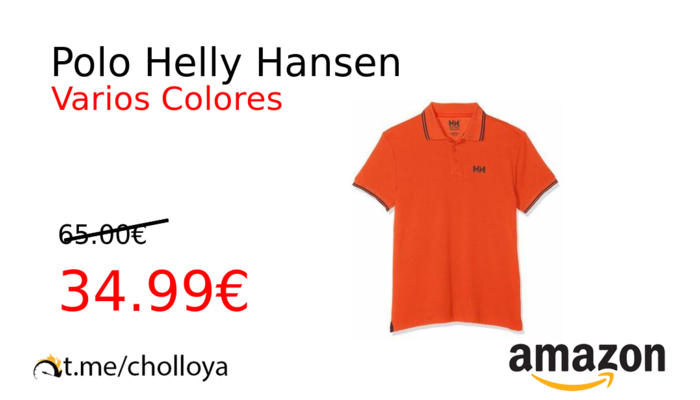 Polo Helly Hansen