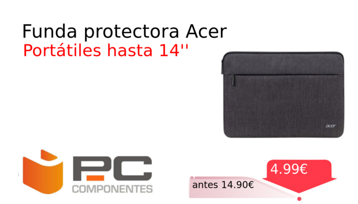 Funda protectora Acer