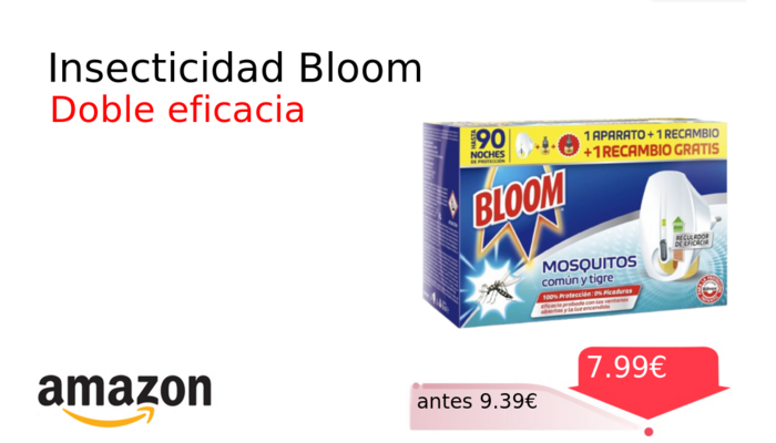 Insecticidad Bloom