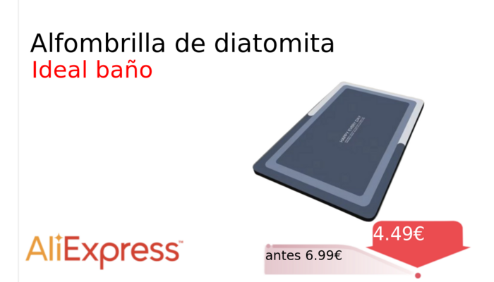 Alfombrilla de diatomita