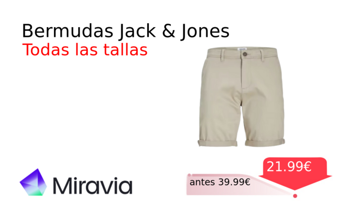 Bermudas Jack & Jones