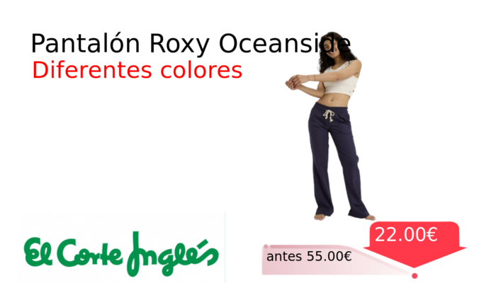 Pantalón Roxy Oceanside