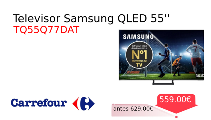 Televisor Samsung QLED 55''