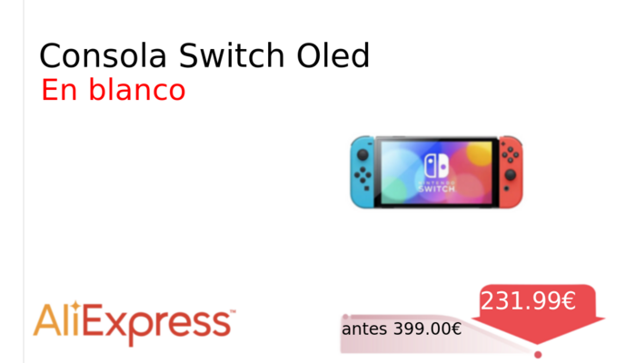 Consola Switch Oled