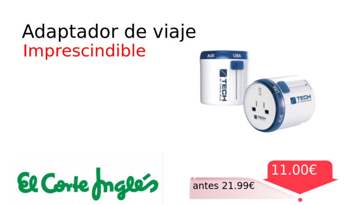 Adaptador de viaje