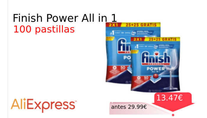 Finish Power All in 1