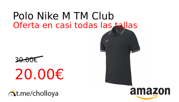 Polo Nike M TM Club