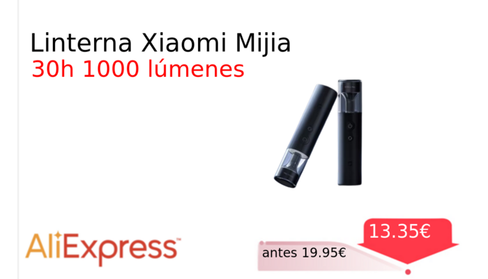 Linterna Xiaomi Mijia