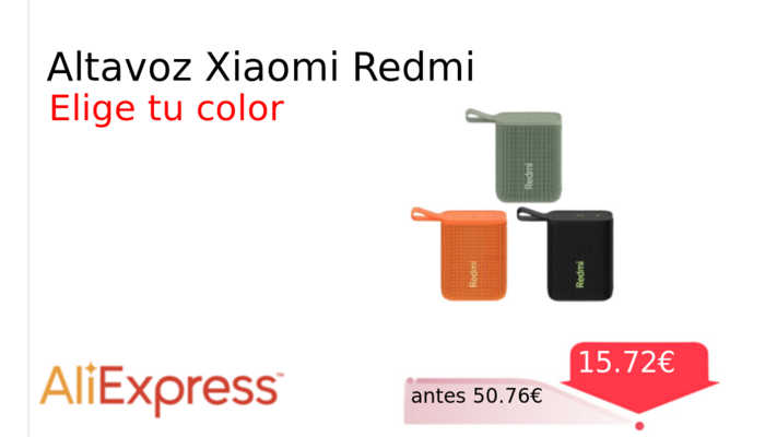 Altavoz Xiaomi Redmi