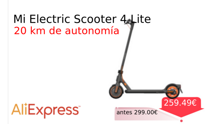 Mi Electric Scooter 4 Lite