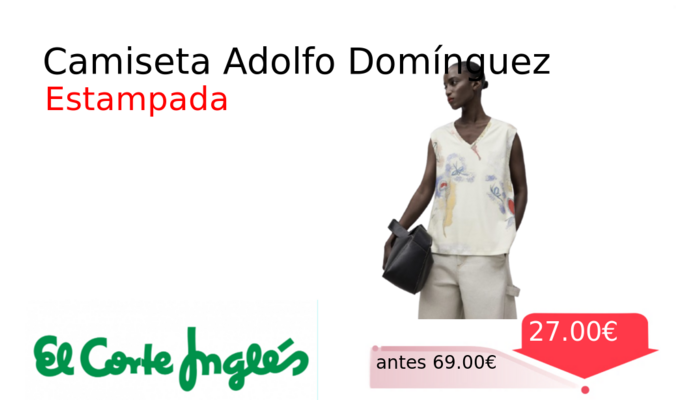 Camiseta Adolfo Domínguez
