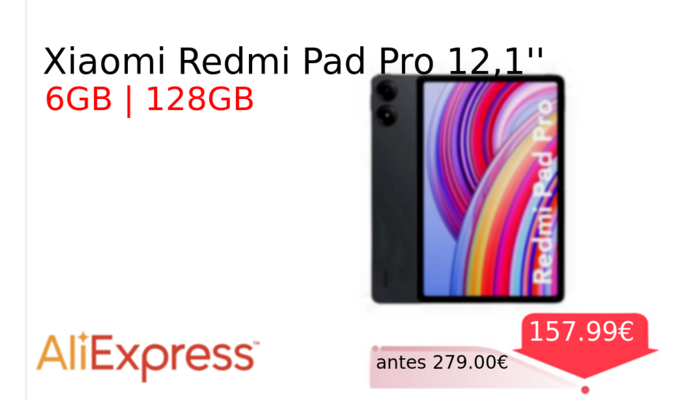 Xiaomi Redmi Pad Pro 12,1''