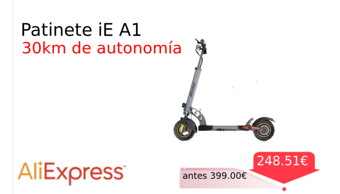 Patinete iE A1