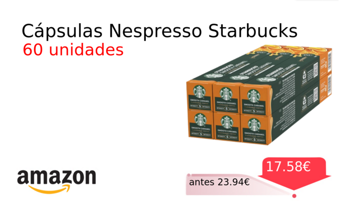 Cápsulas Nespresso Starbucks