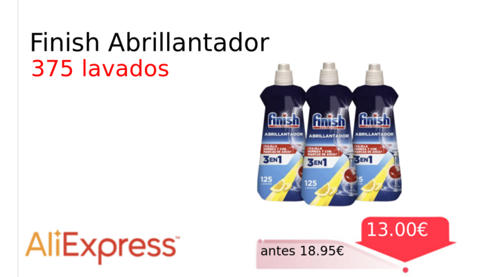 Finish Abrillantador 