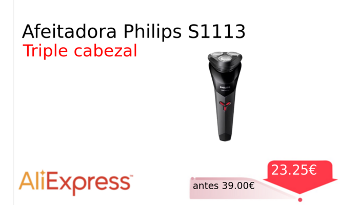 Afeitadora Philips S1113