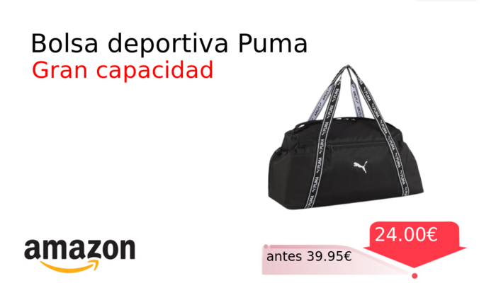 Bolsa deportiva Puma