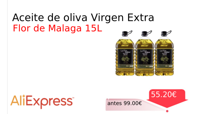Aceite de oliva Virgen Extra