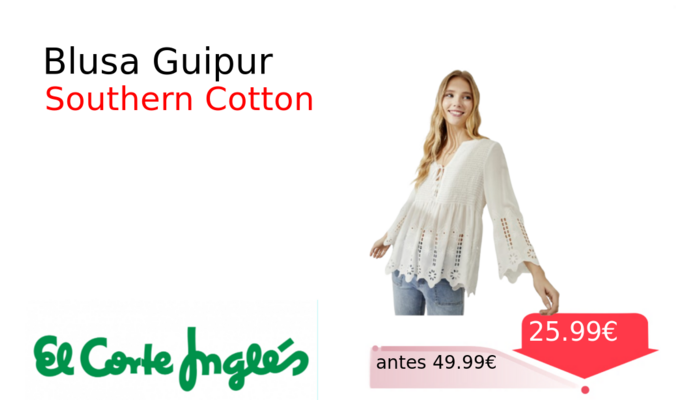 Blusa Guipur