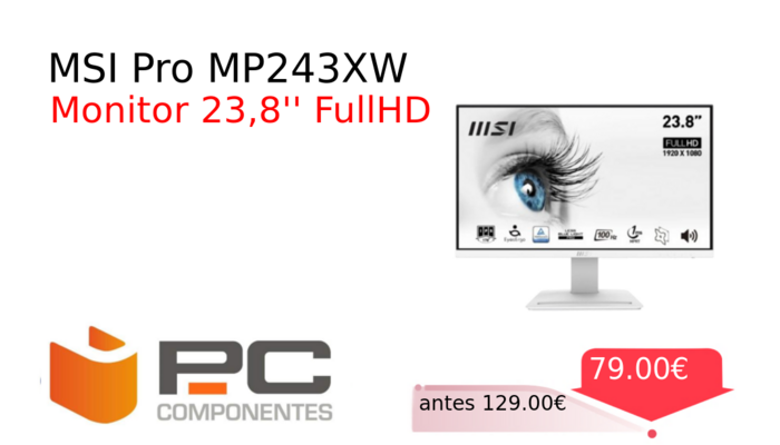MSI Pro MP243XW