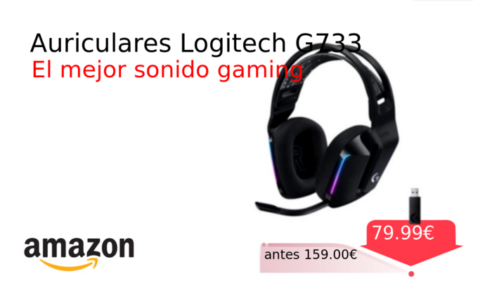 Auriculares Logitech G733