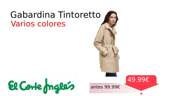 Gabardina Tintoretto