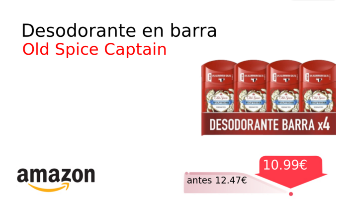 Desodorante en barra