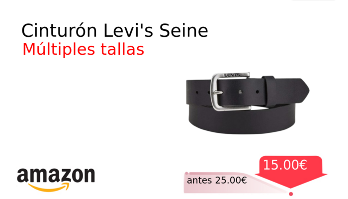 Cinturón Levi's Seine
