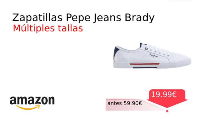 Zapatillas Pepe Jeans Brady