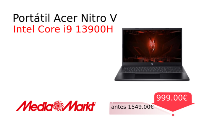 Portátil Acer Nitro V