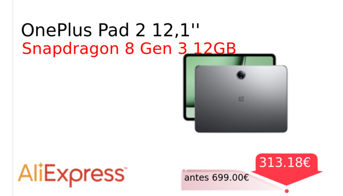 OnePlus Pad 2 12,1''