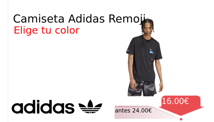 Camiseta Adidas Remoji 